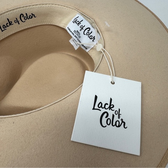 Lack of Color Creamy Tan Rancher Hat New with Tags - Picture 8 of 12